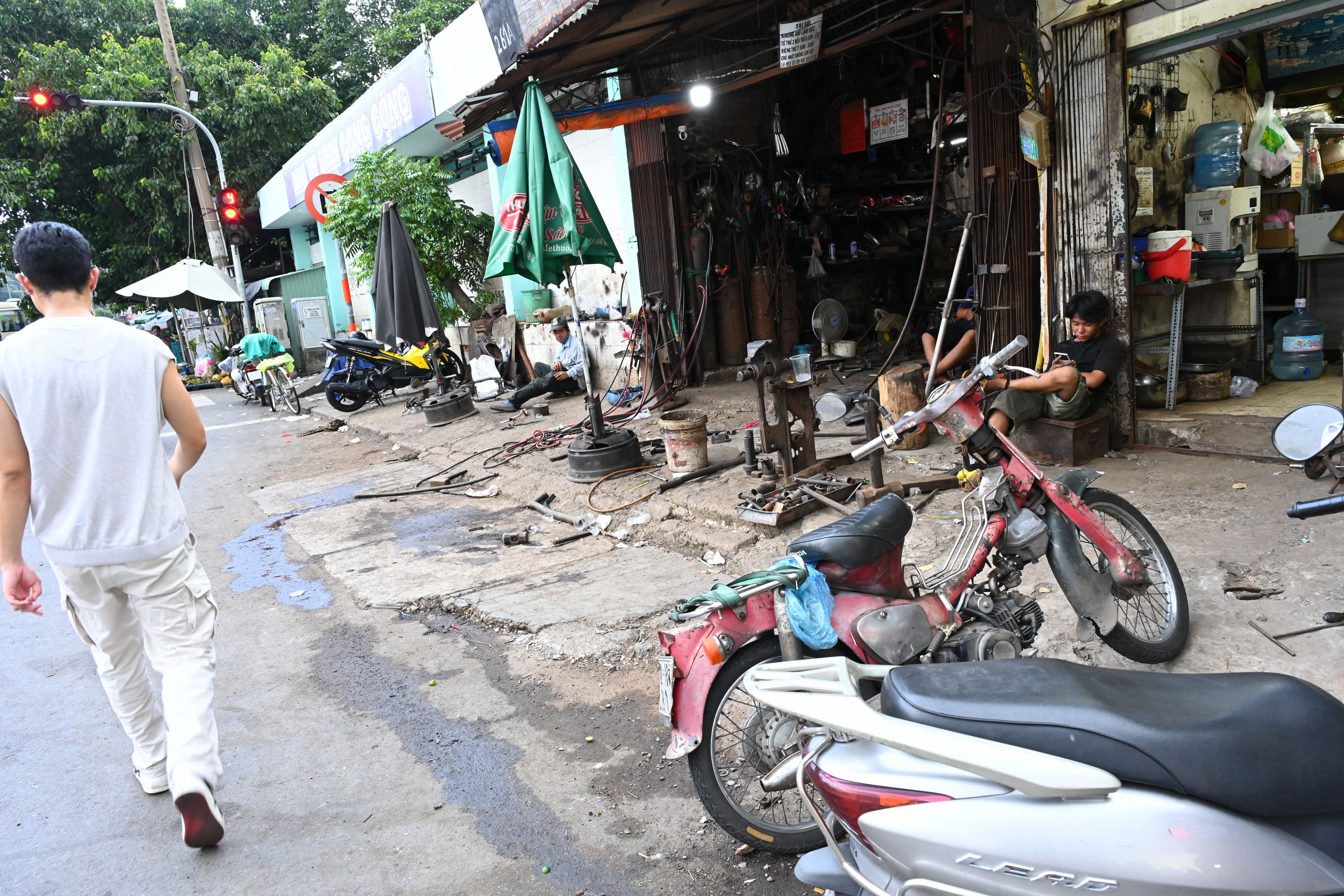 Streets of Saigon, Vietnam.