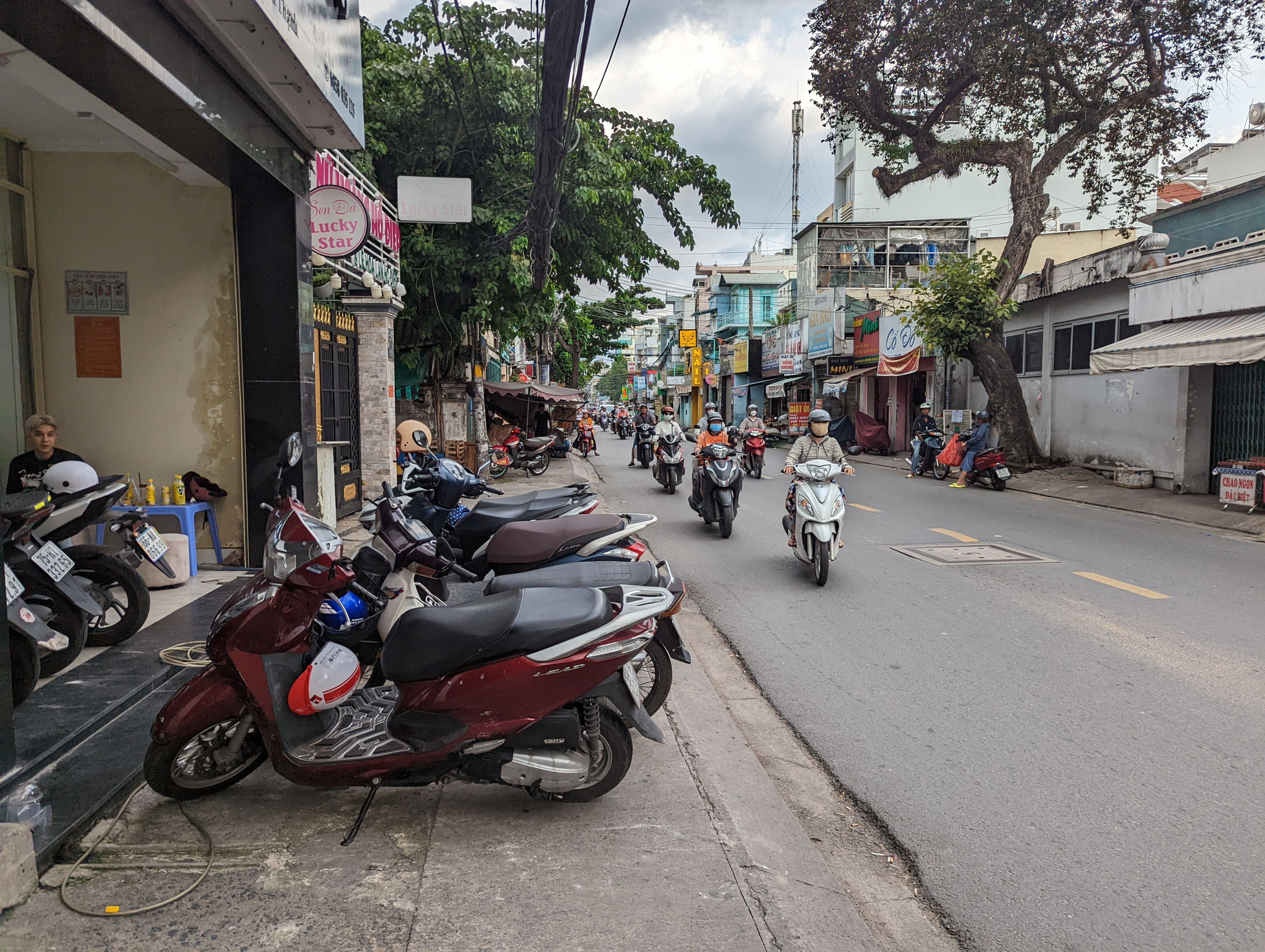 Out for a second run in Saigon, Vietnam.