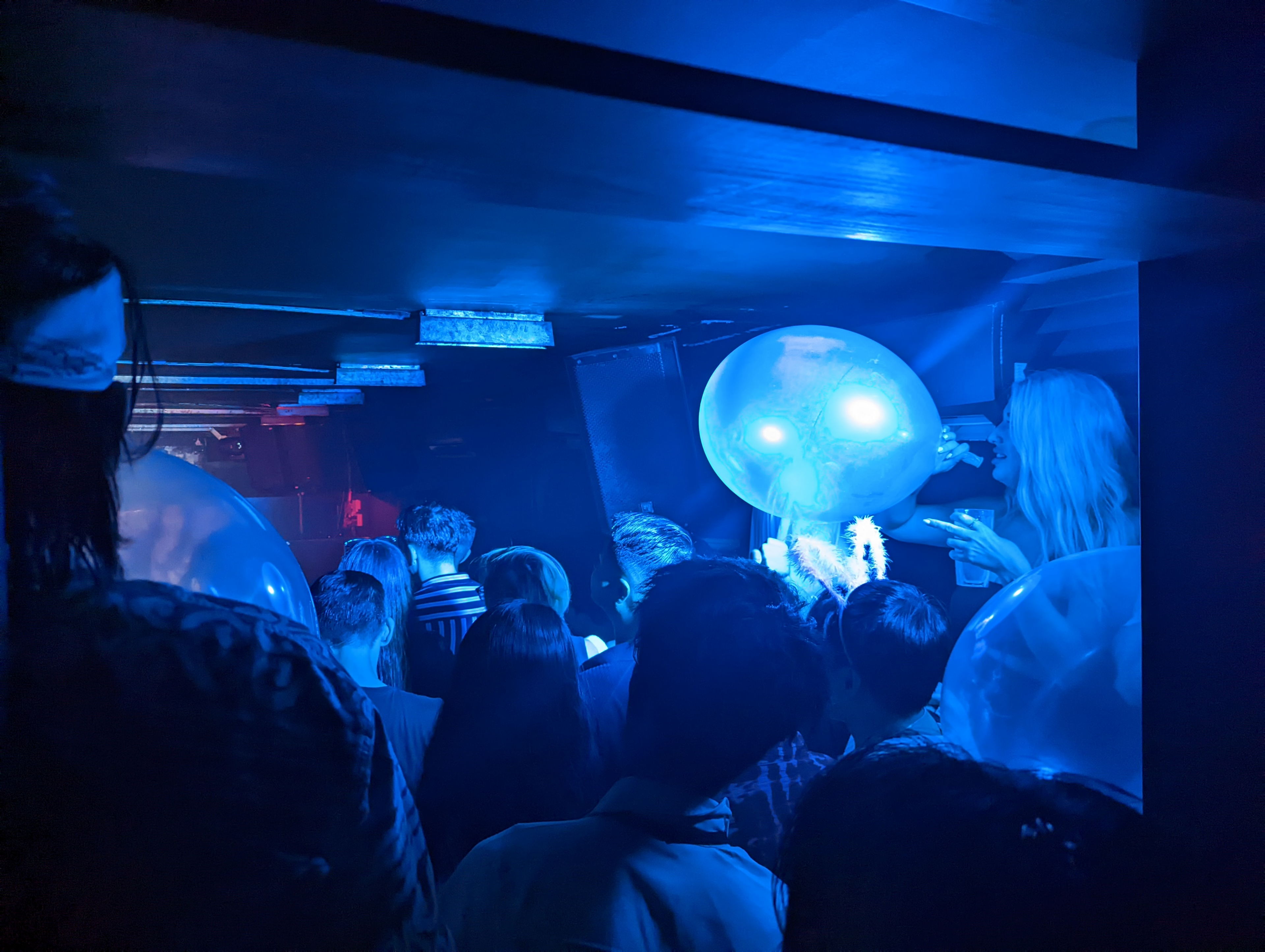 More laughing gas balloons at The Observatory in Saigon, Vietnam.