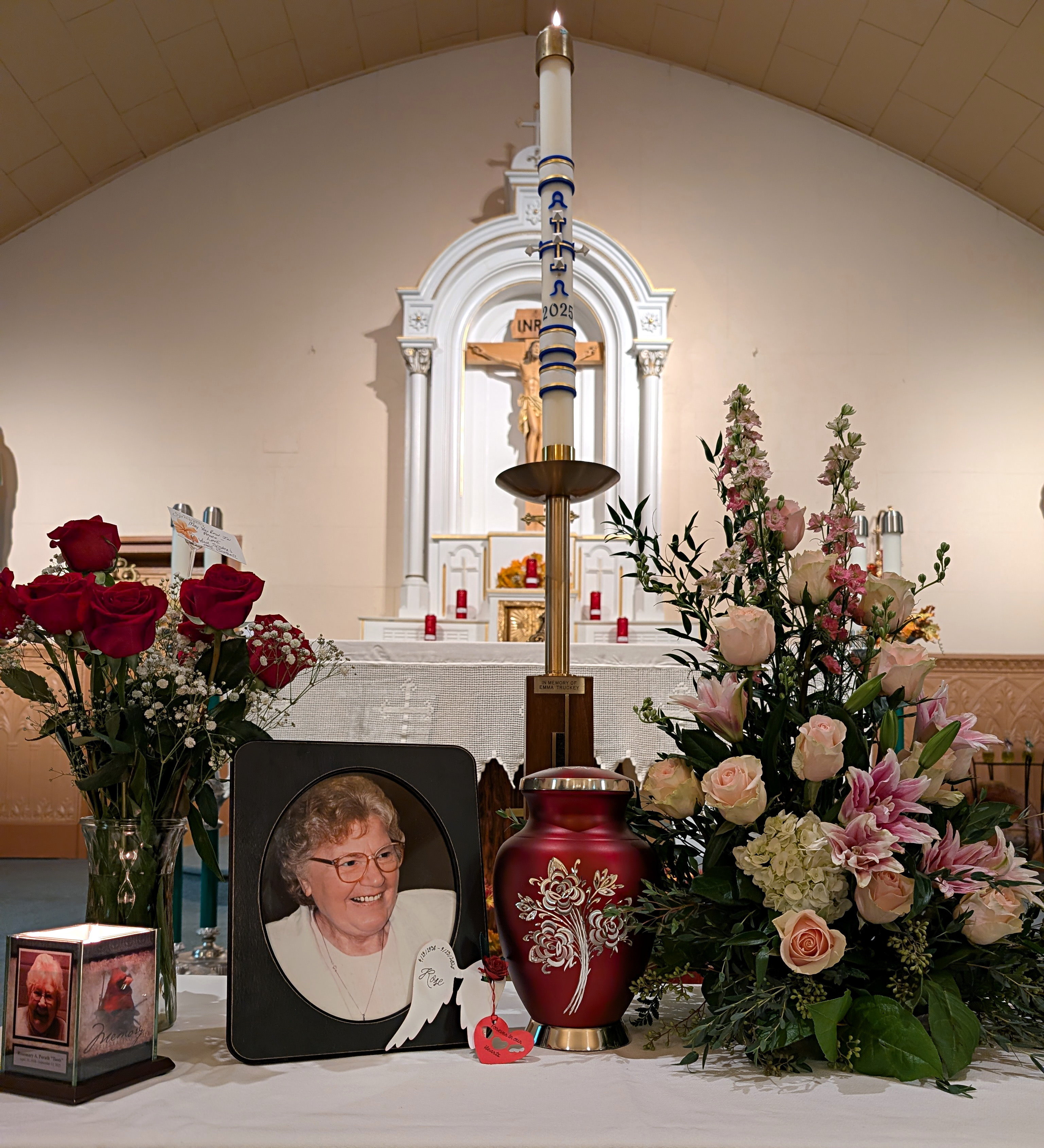 Grandma Porath at her service.