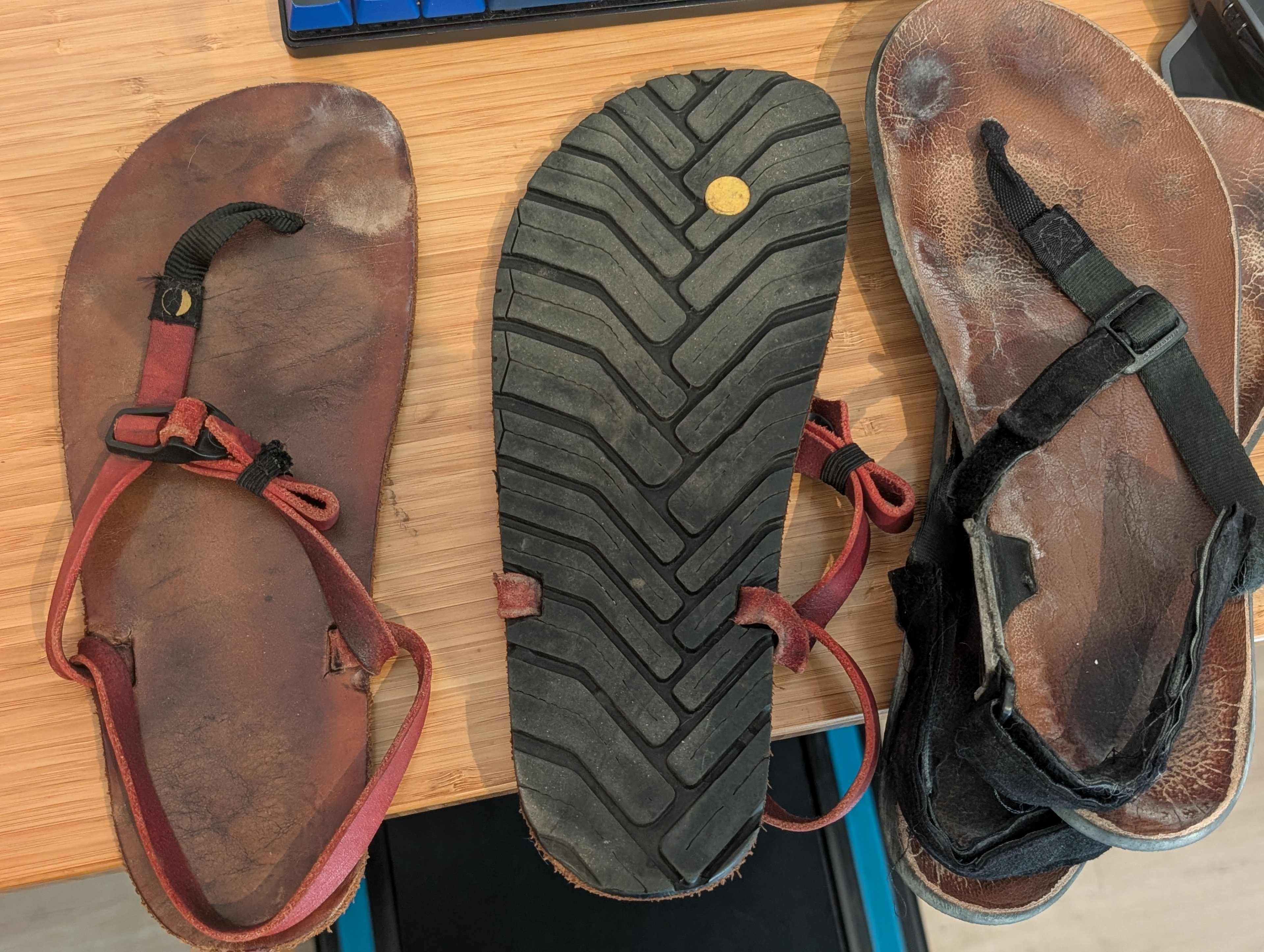 The state of some of my running sandals
