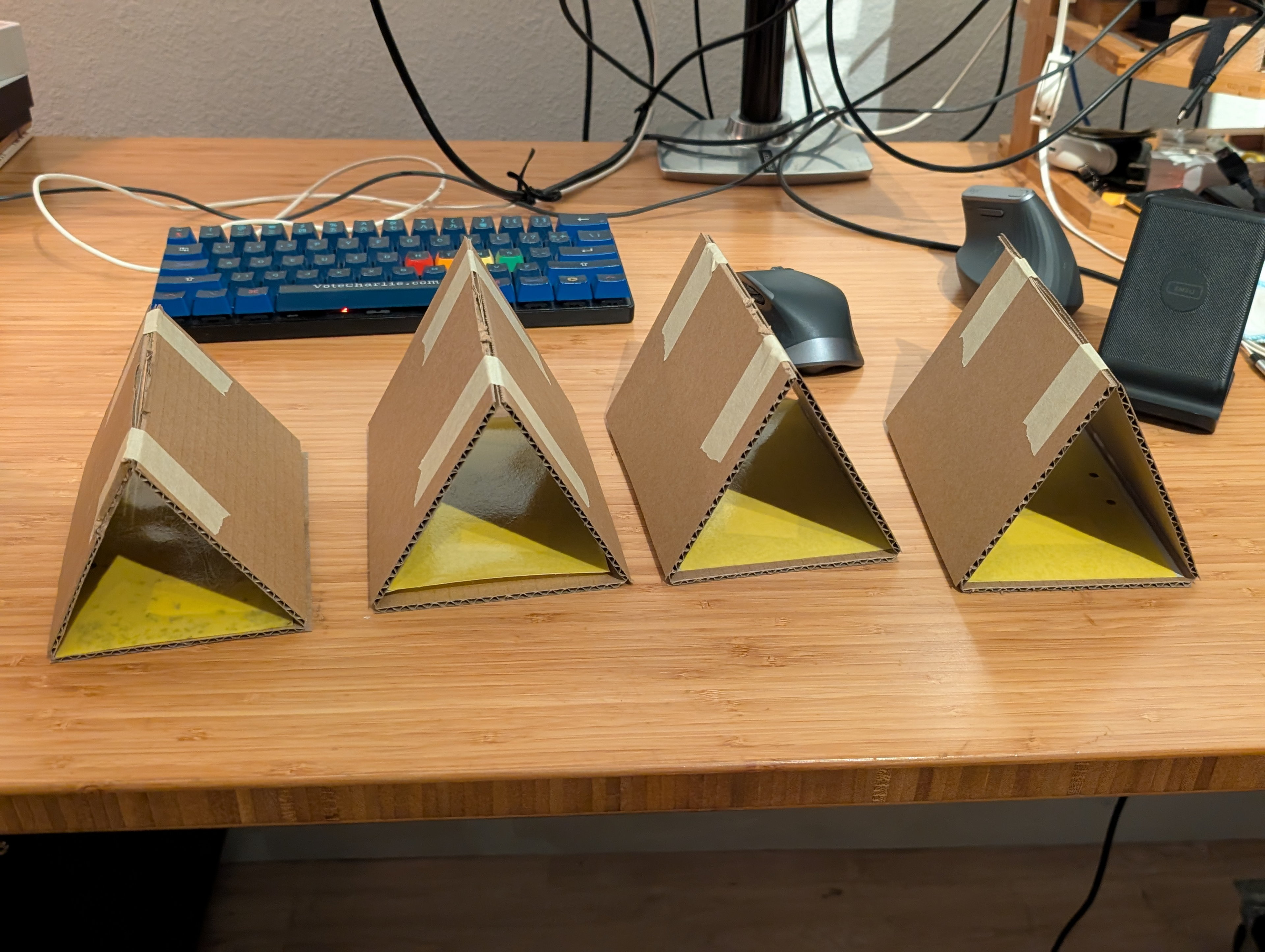 Making some cockroach traps for the garage :-(